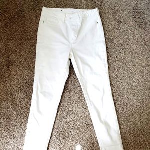 High-Waisted Skinny Crop Jeans Treasure & Bond